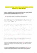 UHC CERTIFICATION EXAM WITH QUESTIONS AND ANSWERS GRADED A&plus; LATEST UPDATE&period;