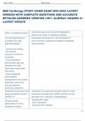 Exam &lpar;elaborations&rpar; ABIM Cardiology   