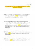 PADI ENRICHED AIR DIVER EXAM 2025 BRAND NEW ACTUAL EXAM WITH ANSWERS&period;