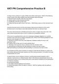 VATI PN Comprehensive Practice B Latest &lpar;2026&sol;2027&rpar; Verified Answers by Experts