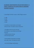 ALABAMA WASTEWATER COLLECTION GRADE 1 C &lpar;2025&rpar; COMPILED 470 QUESTIONS & ANSWERS ALREADY PASSED&excl;&excl;