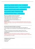 ANCC fnp EXAM 2025 &vert; ALL CURRENT  EXAM VERSIONS 2025  &vert; ACCURATE REAL  EXAM QUESTIONS AND ANSWERS &vert;  ACCURATE AND VERIFIED FOR GUARANTEED PASS &vert; GRADED A 