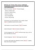 BIOLOGY 324 - EXAM 1 WSU ACTUAL COMPLETE  EXAM&vert;WITH ACCURATE QUESTIONS AND VERIFIED  ANSWERS&vert;GRADED A 