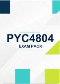 PYC4804 EXAM PACK 2026 &lpar;notes&comma; summaries&comma; exam&comma; answers&rpar;