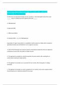 Rockwell Real Estate Final Exam Questions with 100&percnt; Correct Answers &vert; Verified Solutions