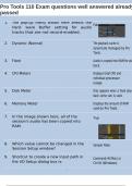 Pro Tools 110 Exam questions well answered already passed