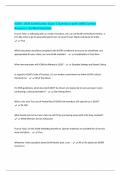 SCAN - 2026 Certification Exam &vert; Questions with 100&percnt; Correct Answers &vert; Verified Solutions