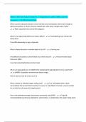 WGU C787 OA Exam Cohorts 1-4 Questions with 100&percnt; Correct Answers &vert; Verified Solutions
