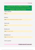 Concorde DH 105 Midterm Review  Questions and Correct Answers&sol; Latest  Update &sol; Already Graded 