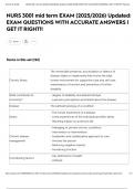 NURS 3001 mid term EXAM &lpar;2025&sol;2026&rpar; Updated&colon; EXAM QUESTIONS WITH ACCURATE ANSWERS &vert; GET IT RIGHT&excl;&excl;