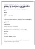 OB&sol;GYN ARDMS Practice Test &sol; Expert Strategies&comma; Review of Key Quizzes&comma; and Practice Questions for Guaranteed Success &sol; Newest 2025&sol;2026&period;