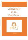 Ken & Verstaan Landbpuwetenskappe Graad 10 Kwartaal 4
