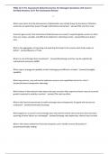 WGU C211 Pre-Assessment Global Economics for Managers Questions with Correct Verified Answers&sol; C211 Pre-Assessment Review