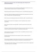 WGU D471 Pre-Assessment Latest &sol; D471 Global Supply Chain Management Pre Assessment Exam Review
