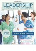 Test bank for  Leadership & Nursing Care Management&comma; 6th Edition  all chapters covered 1-27