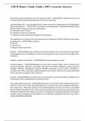 CDCR Major 2 Study Guide &vert;&vert; 100&percnt; Accurate Answers&period;