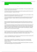 Rutgers Introduction to Biochemistry Exam Prep Test Bank with 370 Real Exam Practice Questions and Correct Answers&vert; Rutgers Biochem 301 Exam Practice Test Bank Latest &lpar;brand new&excl;&rpar;