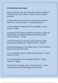 MA 400 Final Study Guide