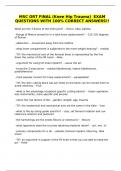 MSC ORT FINAL &lpar;Knee Hip Trauma&rpar;  EXAM QUESTIONS WITH 100&percnt; CORRECT ANSWERS&excl;&excl;