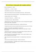 ITSC 1213 Exam 1 Study guide with complete solutions&excl;&excl;