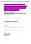 Evolve HESI 1 EXAM 2025 &vert; ACTUAL REAL  EXAM ACCURATE QUESTIONS AND ANSWERS  WITH RATIONALES &vert; VERIFIED AND LATEST UPDATED &vert;GUARANTEED PASS 