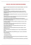 ECON 2030 - SEALS EXAM 2 QUESTIONS AND ANSWERS 