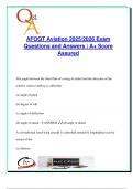 AFOQT Aviation Information Test Prep 2025 &vert; 100&plus; Practice Questions with Explanations &vert; Aircraft Systems&comma; Flight Theory&comma; Aerodynamics&comma; Navigation & More