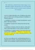 NSG 3450 Exam 2 Mental Health Galen College Newest  2025&sol;2026 Complete 100 Questions And Correct Detailed  Answers &lpar;Verified Answers&rpar; &vert;Already Graded A&plus;&vert;&vert;Brand  New Version&excl;&excl;