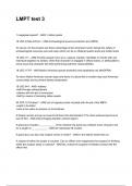 LMPT test 3 NEWEST 2025&sol;2026 ACTUAL EXAM COMPLETE QUESTIONS AND CORRECT DETAILED ANSWERS &lpar;VERIFIED ANSWERS&rpar; &vert;ALREADY GRADED A&plus;&vert;&vert;BRAND NEW&excl;&excl;