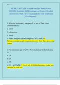 NY REAL ESTATE Actual Exam Test Bank Newest  2025&sol;2026 Complete 100 Questions And Correct Detailed  Answers &lpar;Verified Answers&rpar; &vert;Already Graded A&plus;&vert;&vert;Brand  New Version&excl;&excl;
