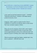 Imsa traffic tech 1 Actual Exam Newest 2025&sol;2026 Complete  240 Questions And Correct Detailed Answers &lpar;Verified  Answers&rpar; &vert;Already Graded A&plus;&vert;&vert;Brand New Version&excl;&excl; 