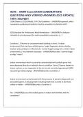 IICRC - AMRT Exam EXAM ELABORATIONS QUESTIONS AND VERIFIED ANSWERS 2025 UPDATE &vert; 100&percnt; SOLVED&excl;&excl;