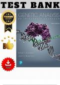 Test Bank - Genetic Analysis-An Integrated Approach&comma; 3rd Edition &lpar;Sanders&rpar; &vert;&vert;ALL chapters &vert;&vert; 2025 version&vert;&vert;