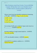 IMSA Workzone Actual Exam Version 1 Newest 2025&sol;2026  Complete 100 Questions And Correct Detailed Answers  &lpar;Verified Answers&rpar; &vert;Already Graded A&plus;&vert;&vert;Brand New  Version&excl;&excl;
