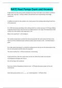 NATE Heat Pumps Exam and Answers