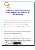 CPPS Certification Prep 2025&sol;2026 &ndash; 150&plus; Exam Questions & Answers &vert; Property Accountability&comma; Asset Management&comma; Control Systems&comma; Transfers & Compliance Reporting