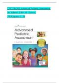 TEST BANK Advanced Pediatric Assessment&comma; 3rd Edition &lpar;Ellen M&period; Chiocca&rpar;  All Chapters 1 - 26