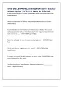 OHIO EFDA BOARD EXAM QUESTIONS WITH Detailed Answer Key For &lpar;2025&vert;2026&rpar; Exam&comma; A&plus; Solutions