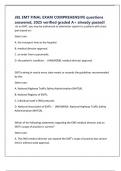 JBL EMT FINAL EXAM COMPREHENSIVE questions answered&comma; 2025 verified graded A&plus; already passed&excl;