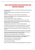 MDIA 2350 MIDTERM EXAM QUESTIONS AND VERIFIED ANSWERS 