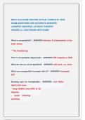 MDC4 Final EXAM 2025&sol;2026 ACTUAL COMPLETE  REAL  EXAM QUESTIONS AND ACCURATE ANSWERS  &lpar;VERIFIED ANSWERS&rpar; &vert;ALREADY PASSED&excl;&excl;                         GRADED A&plus; &sol;2025 BRAND NEW EXAM&excl;&excl; 