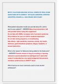 MH701 Final EXAM 2025&sol;2026 ACTUAL COMPLETE REAL EXAM  QUESTIONS WITH CORRECT  DETAILED ANSWERS &lpar;VERIFIED  ANSWERS&rpar; GRADED A&plus; &sol;2025 BRAND NEW EXAM&excl;&excl; 