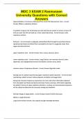 MDC 3 EXAM 2 Rasmussen University Questions with Correct Answers