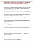 ILLINOIS CLASS D WATER LICENSE EXAM &lpar;ACTUAL EXAM 2025&rpar; &vert; ALL QUESTIONS AND CORRECT ANSWERS &vert; VERIFIED ANSWERS &vert; ALREADY GRADED A&plus; &vert; LATEST EXAM