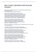 bds c&period;3 part 1 Questions with Accurate Answers