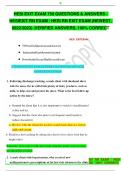 HESI EXIT EXAM 750 QUESTIONS & ANSWERS &sol; HESIEXIT RN EXAM &sol; HESI RN EXIT EXAM &lpar;NEWEST&comma; 2022&sol;2023&rpar; &vert;VERIFIED ANSWERS&comma; 100&percnt; CORRECT