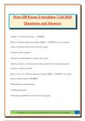 Nutr 430 Exam 2 &lpar;modules 7-14&rpar; 2025 Questions and Answers