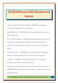 NUTR 430 Exam 2 2025 Questions and Answers