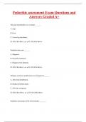 Pedorthic assessment Exam Questions and  Answers Graded A&plus; 