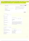 ATI COMPREHENSIVE EXIT EXAM RETAKE 2023 ALL-NEW  GENERATION WITH NGN &lpar;ANSWER KEY INCLUDED&rpar;